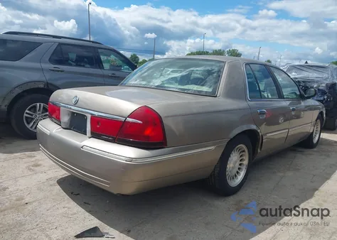 2002 Mercury Grand Marquis Ls из США, поврежденный, VIN 2MEFM75W02X635971